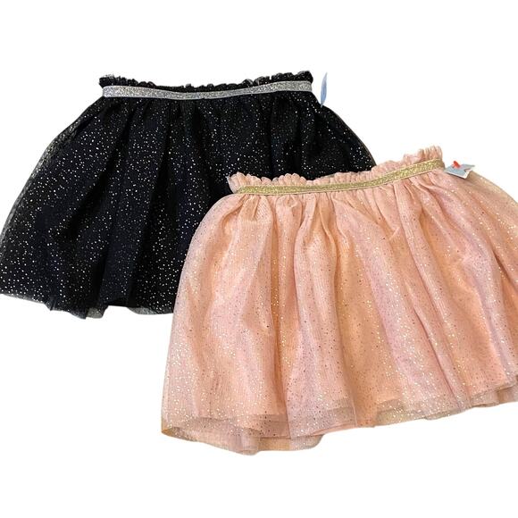 Nike XS Bundle Pink Black Shorts Top Summer Play Cat&Jack 4T NWT Fairy Skirts x2 - Picture 5 of 8
